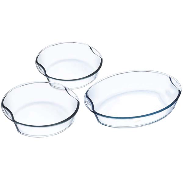 Форма для выпекания (стекло) Simax Exclusive 3шт. (арт. 313)