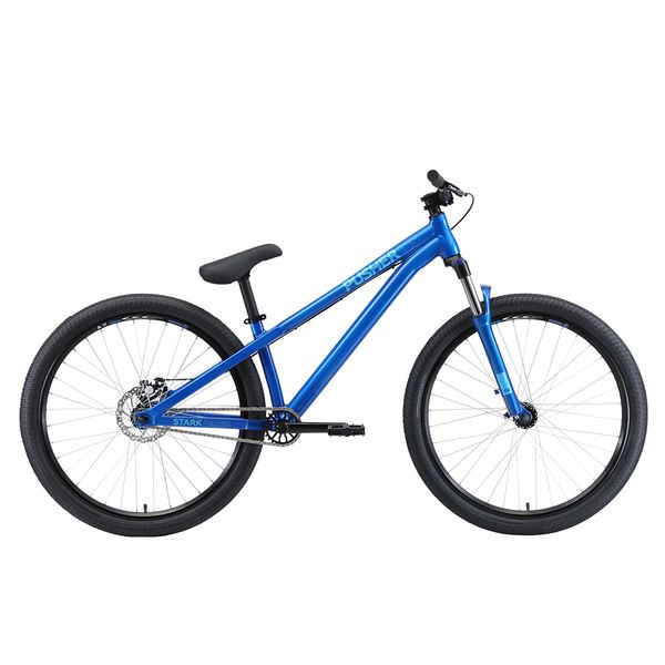 Велосипед городской Stark Pusher-1 Single Speed голубой/синий S/2020 фото