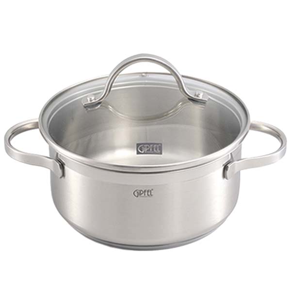 Кастрюля Gipfel Victory c крышкой 2,1л (1367)