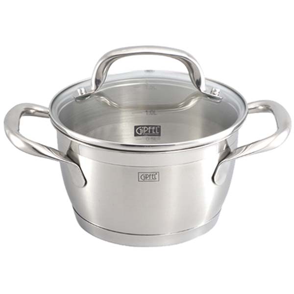 Кастрюля Gipfel Era с крышкой 1,8л (1376)