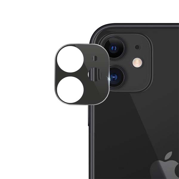 Защитное стекло Deppa для камеры iPhone 11 серый космос фото