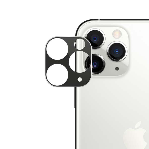 Защитное стекло Deppa для камеры iPhone 11 Pro/ Pro Max серебро фото