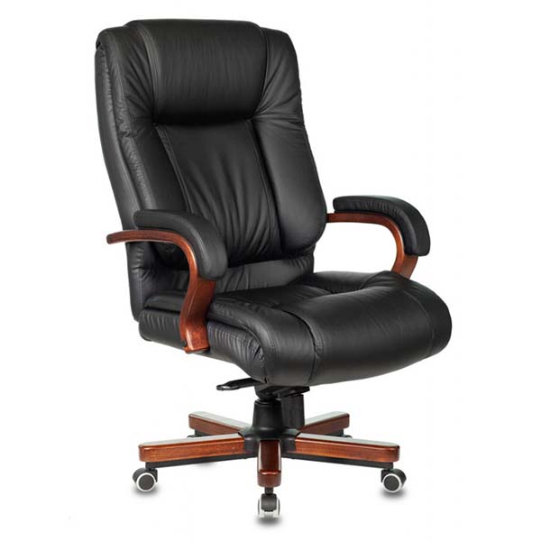 Кресло компьютерное Бюрократ T-9925WALNUT/BLACK фото