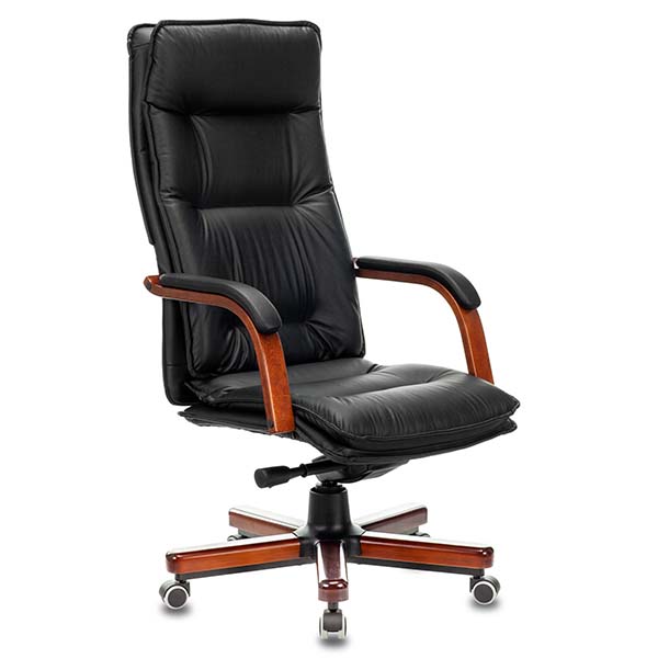 Кресло компьютерное Бюрократ T-9927WALNUT/BLACK фото