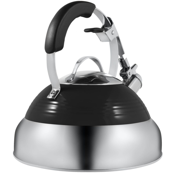 Чайник Maunfeld MRK-119BK черный/хромированный
