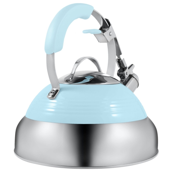 Чайник Maunfeld MRK-119BL голубой/хромированный