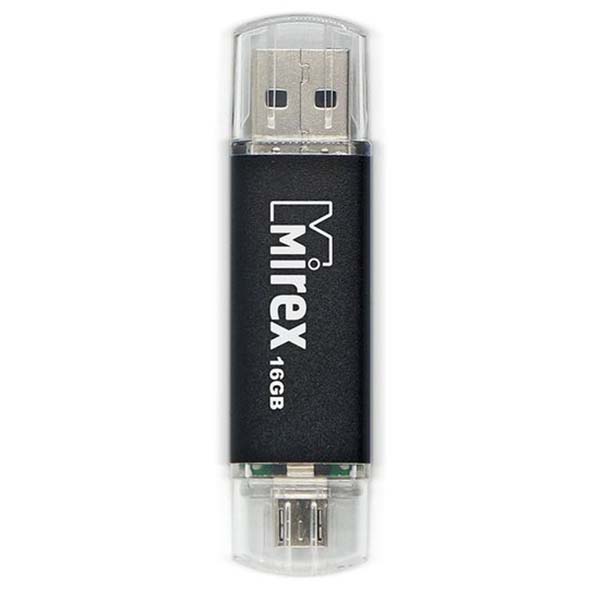 Флеш-диск Mirex 16GB DCF SMART Black (13600-DCFBLS16)
