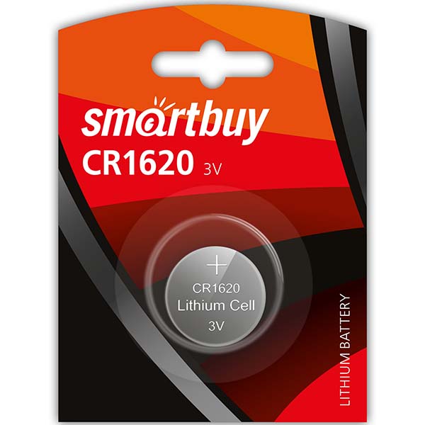Батарея Smartbuy CR1620/1B (SBBL-1620-1B) фото