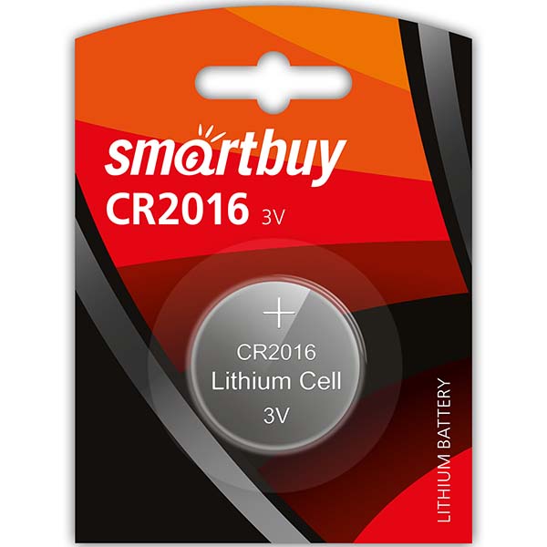 Батарея Smartbuy CR2016/1B (SBBL-2016-1B) фото