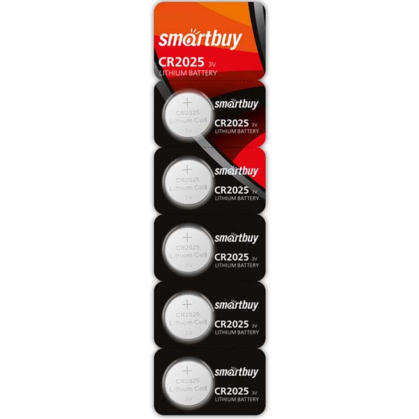 Батарея Smartbuy CR2025/5B (SBBL-2025-5B) фото