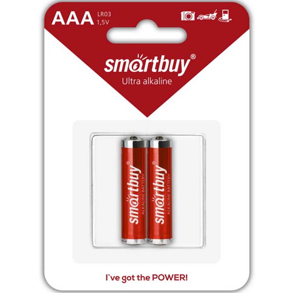 Батарея Smartbuy LR03/2B (SBBA-3A02B)