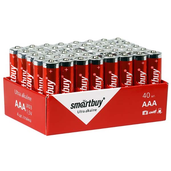Батарея Smartbuy LR03/40 bulk (SBBA-3A40S) фото