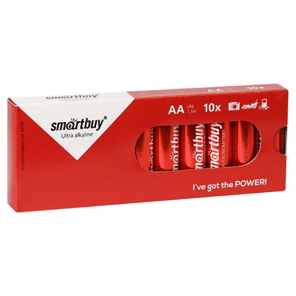 Батарея Smartbuy LR6/10 box (SBBA-2A10BX) фото