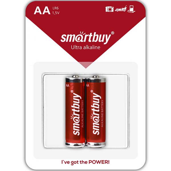 Батарея Smartbuy LR6/2B (SBBA-2A02B) фото
