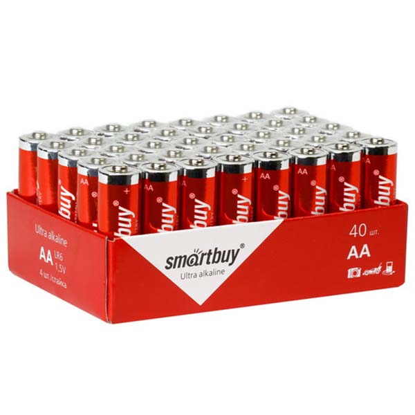 Батарея Smartbuy LR6/40 bulk (SBBA-2A40S) фото