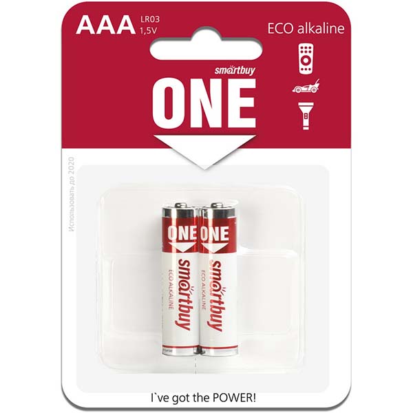 Батарея Smartbuy ONE LR03/2B (SOBA-3A02B-Eco) фото