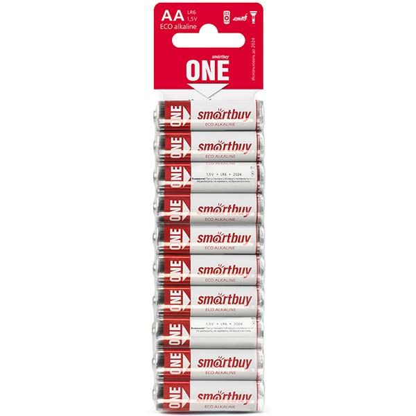 Батарея Smartbuy ONE LR6/10B (SOBA-2A10B-Eco)