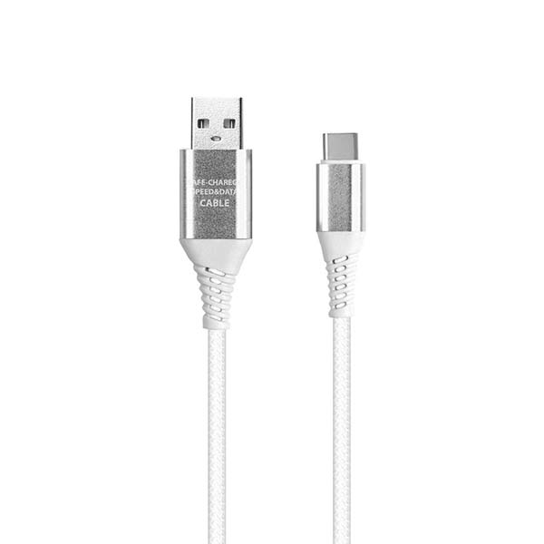 Кабель USB Type-C Smartbuy 1м белый(iK-3112ERGbox) фото