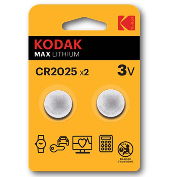 Батарея Kodak CR2025-2BL (30417670)