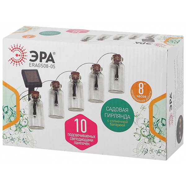Уличная светодиодная гирлянда ЭРА ERAGS08-05