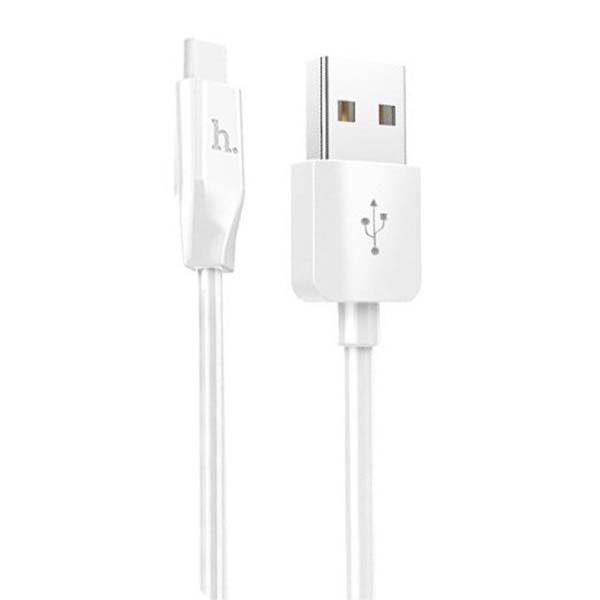 Кабель USB Type-C Hoco RA2,&nbsp;USB&nbsp;Type-C,&nbsp;2.1A белый фото