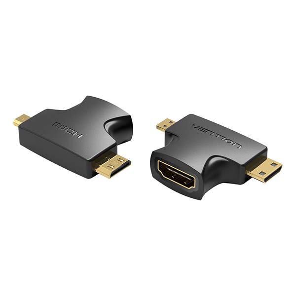 Кабель для компьютера Vention HDMI 19F/Mini +Micro HDMI (AGFB0) фото