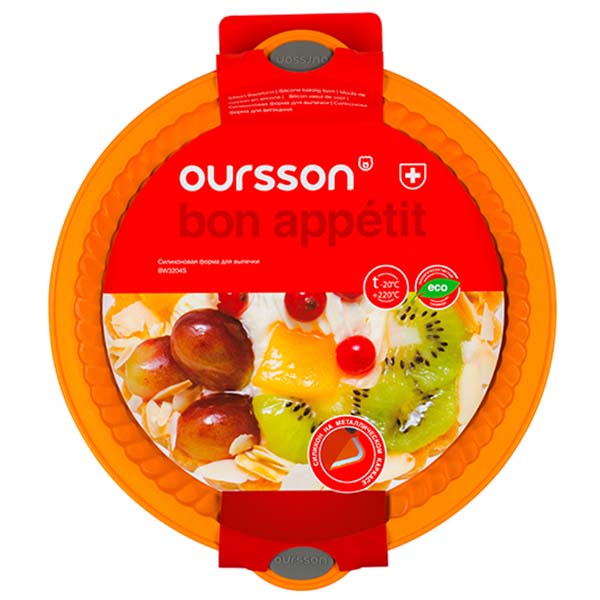 Форма для выпекания (силикон) Oursson BW3204S/OR (Оранжевый)