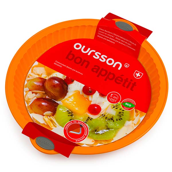 Форма для выпекания (силикон) Oursson BW3204S/OR (Оранжевый)