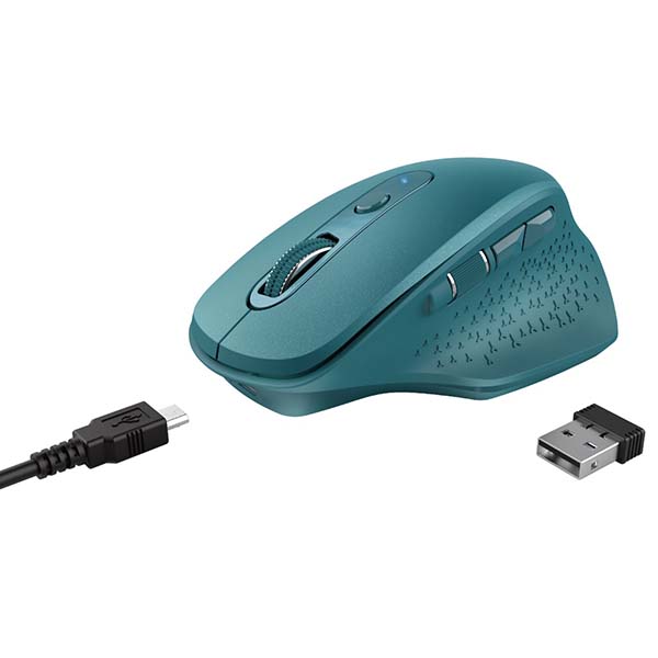 Мышь беспроводная Trust Ozaa Blue (24034)