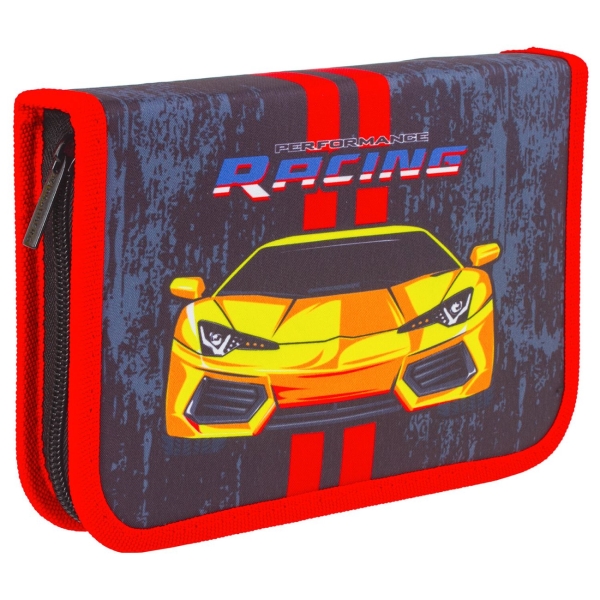 Пенал Brauberg 229292 Perfomance Racing, 24 предмета 21х14см