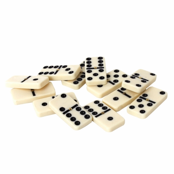 Настольная игра Золотая сказка 662296 Домино, пластиковый кейс, 17x10см