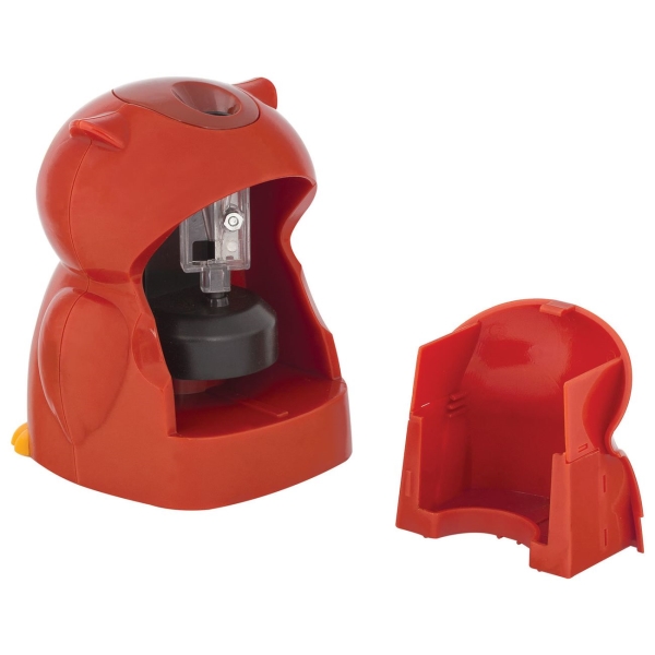 Точилка для карандашей Юнландия 228429 Совушка,питание от батареек, доп. лезвие