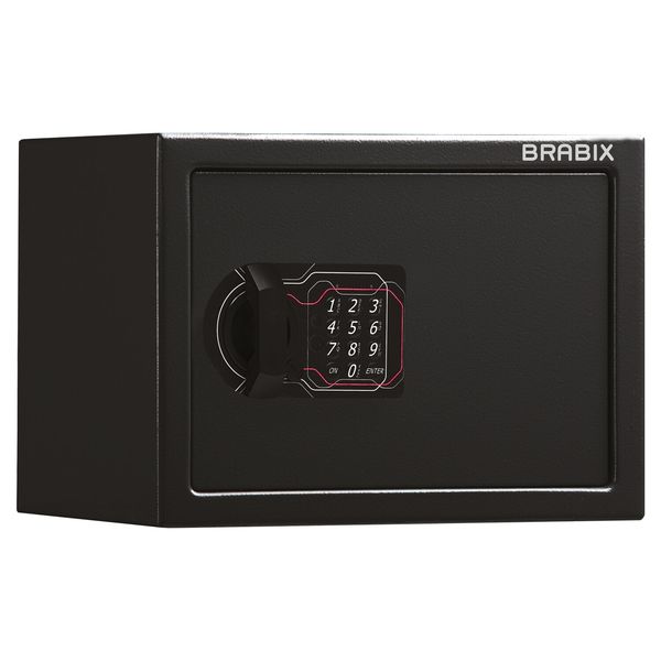 Сейф Brabix SF-230EL, 23x31x25см (291147)