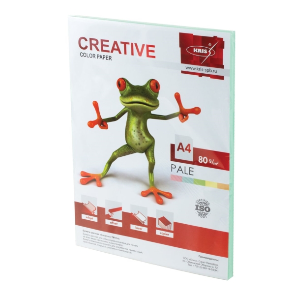Бумага Creative А4, 80г/м, 100л (110500) фото