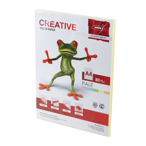Бумага Creative А4, 80г/м, 100л (110501)