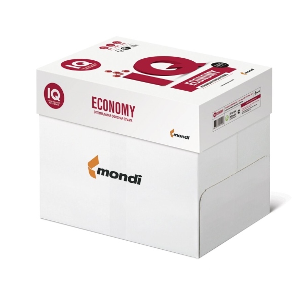 Бумага IQ Economy А4, 80г/м, 500л (110698)