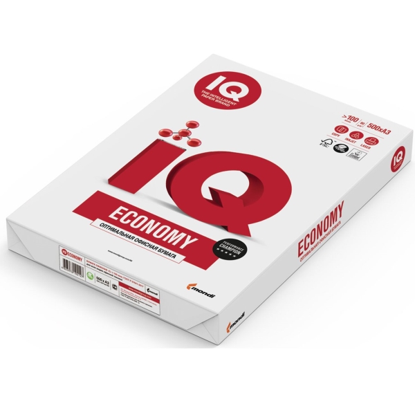 Бумага IQ Economy А3, 80г/м, 500л (110699)