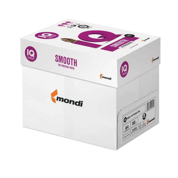Бумага IQ Smooth А4, 80г/м, 500л (110738)