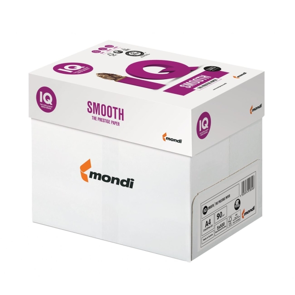 Бумага IQ Smooth А4, 90 г/м, 500л (110739)