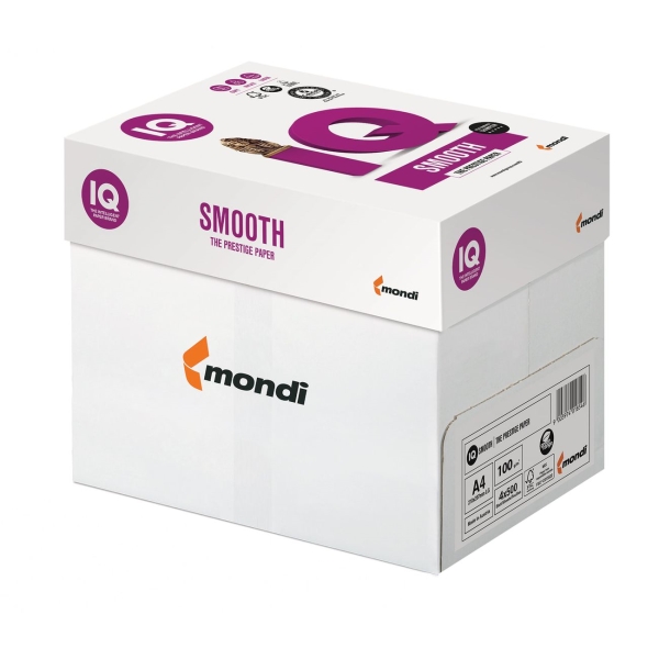 Бумага IQ Smooth А4, 100 г/м, 500л (110740)
