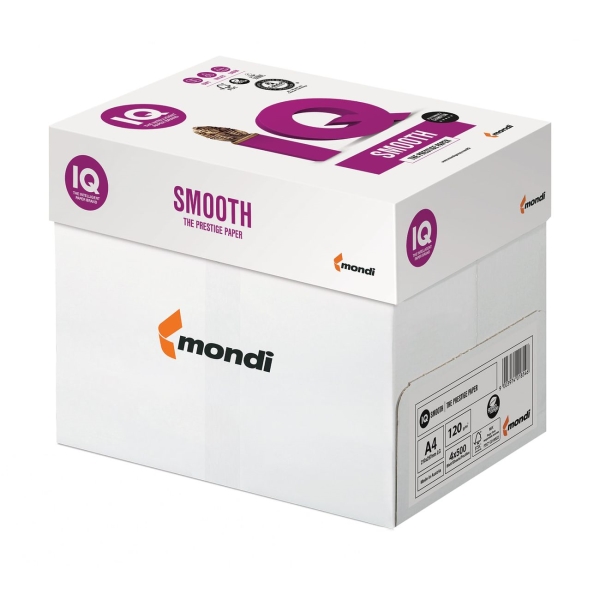 Бумага IQ Smooth А4, 120 г/м, 500л (110741)