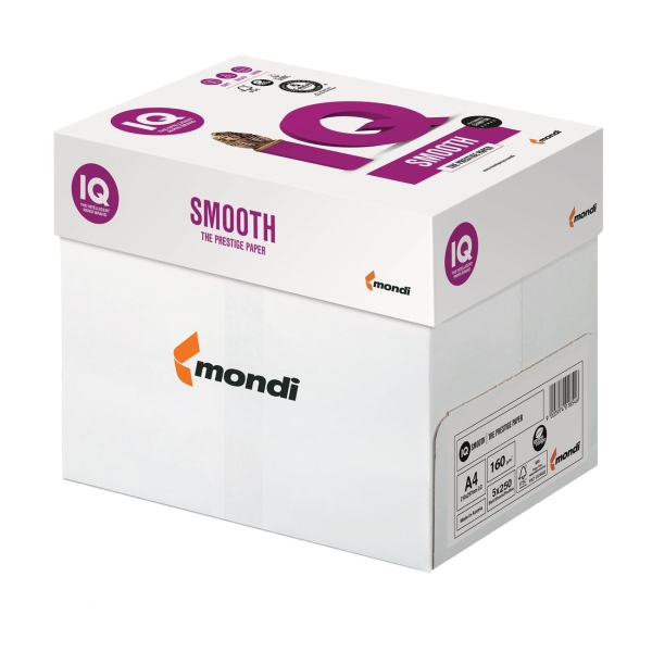 Бумага IQ Smooth А4, 160 г/м, 250л (110742)