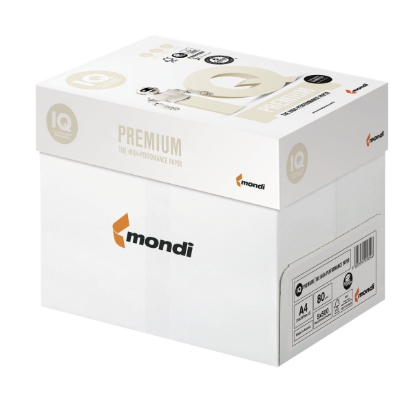 Бумага IQ Premium А4, 80г/м, 500л (110744)