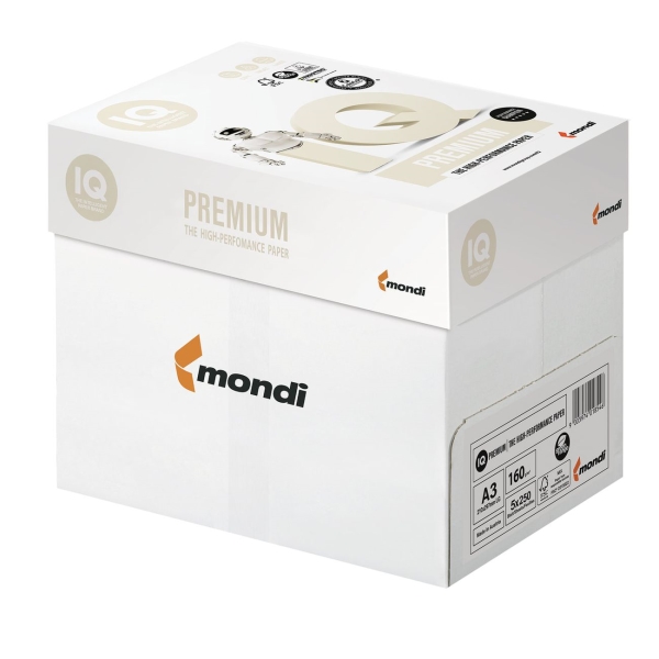 Бумага IQ Premium А3, 160г/м, 250л (110749)