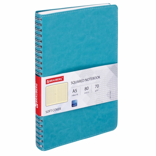 Тетрадь Brauberg Office Pro, А5, 80л (111043) фото