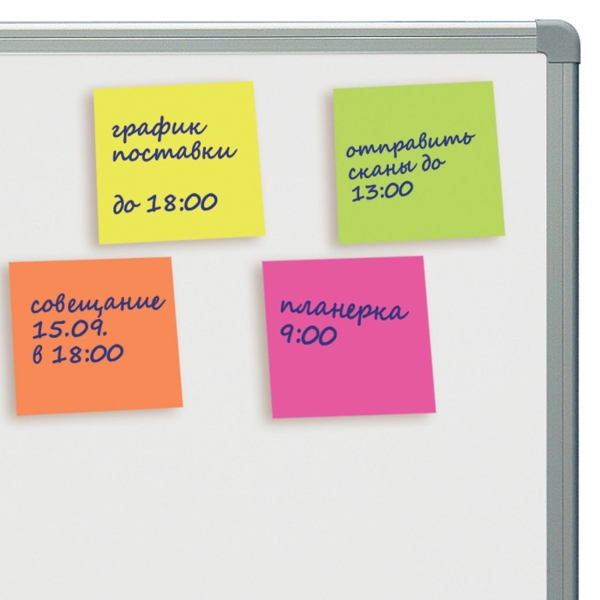 Блок Brauberg 51х51мм, 400л, 5 цветов (122857)