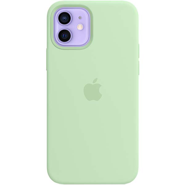 Чехол Apple iPhone 12 mini Silicone Case MagSafe фисташковый фото