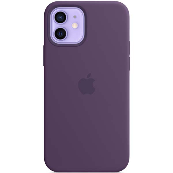 Чехол Apple iPhone 12/12 Pro Silicone Case MagSafe аметистовый фото