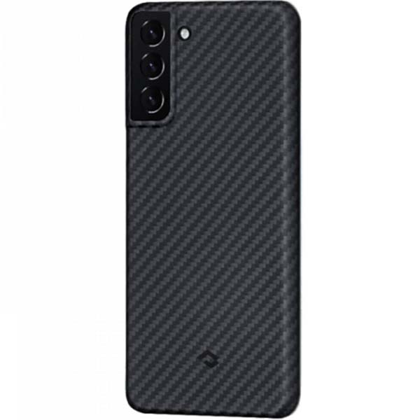 Чехол Pitaka Samsung Galaxy S21,черный/серый (KS2101)