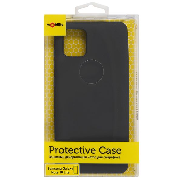 Чехол Mobility Galaxy Note 10 Lite черный